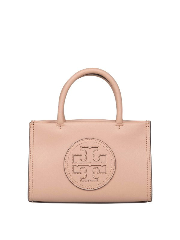 Borsa Ella In Pelle Con Logo Frontale