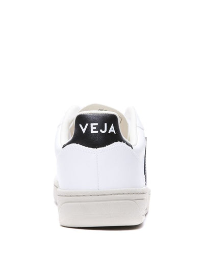 Sneakers V-10 In Pelle Scamosciata Con Logo