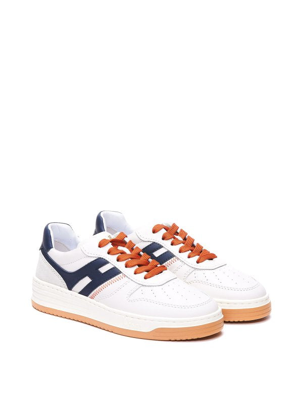 H630 Sneakers In Pelle Con Logo Laterale