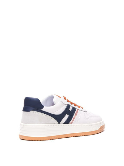 H630 Sneakers In Pelle Con Logo Laterale