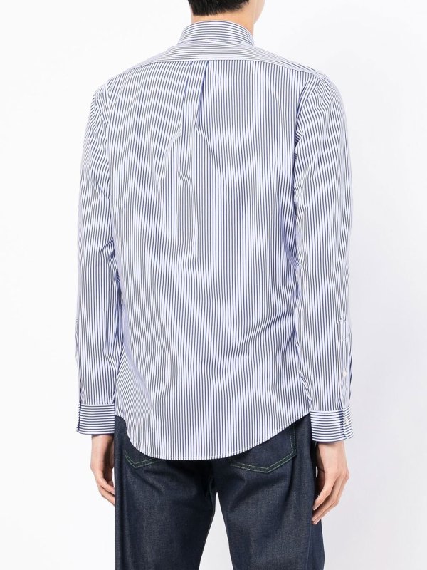 Camicia Button Down Gessata