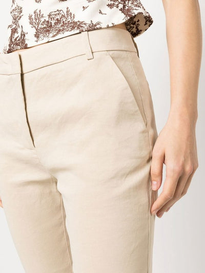 Pantaloni Sartoriali In Lino