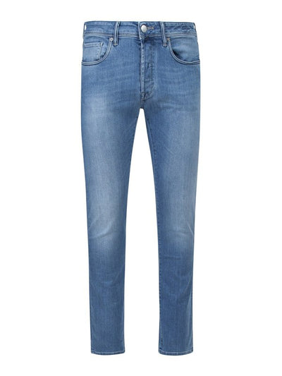 Jeans Slim Fit In Cotone Elasticizzato