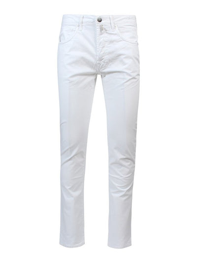 Pantalone In Cotone Elasticizzato