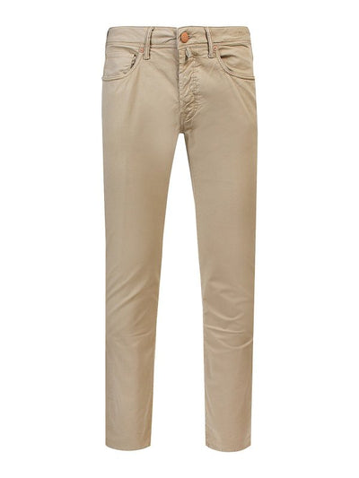 Pantalone In Cotone Elasticizzato