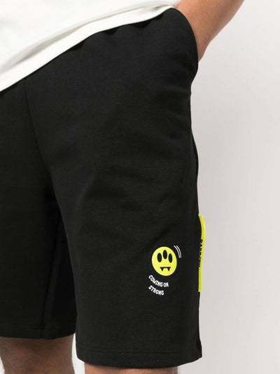 Pantaloncini In Cotone Con Logo