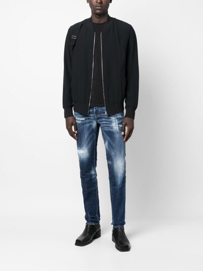 Jeans Da Uomo Con Effetto Distressed