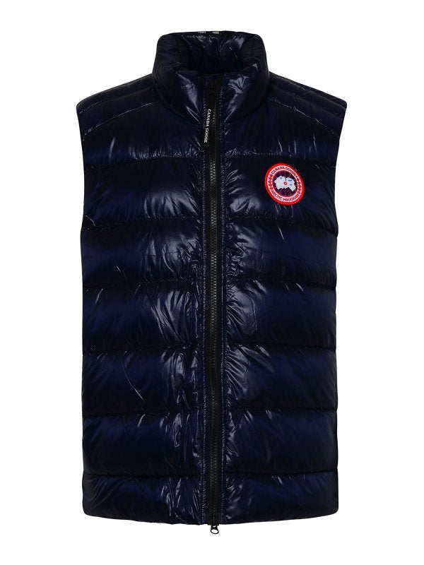 Gilet Crofton In Nylon Blu