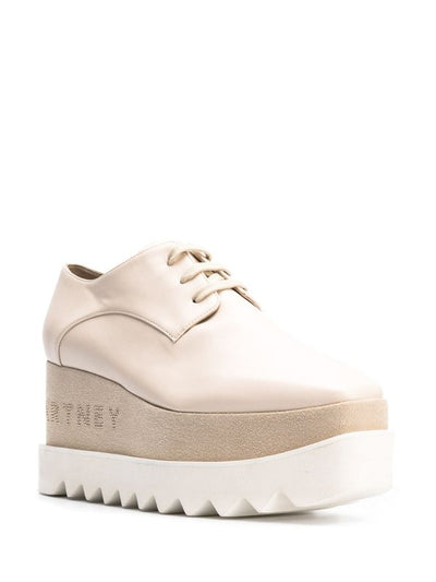 Scarpe Derby Con Plateau Elyse