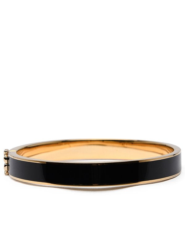 Bracciale Kira In Ottone Oro E Nero