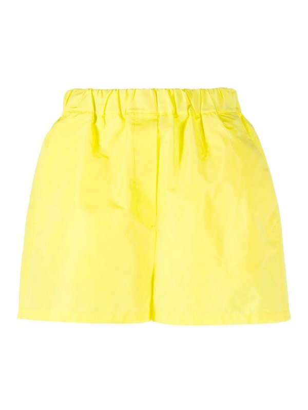 Mini Shorts Msgm Con Vita Elasticizzata