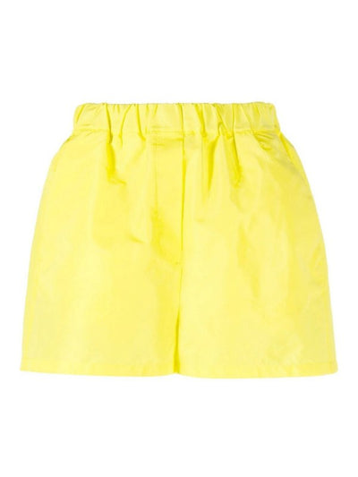 Mini Shorts Msgm Con Vita Elasticizzata