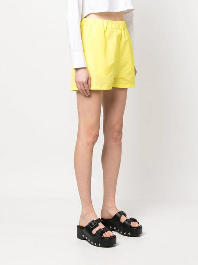 Mini Shorts Msgm Con Vita Elasticizzata