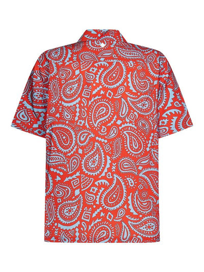 Camicia Hawaiana Rossa