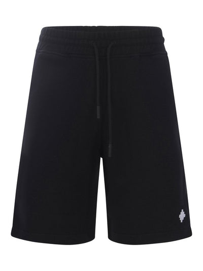 Shorts Basket Marcelo Burlon In Cotone