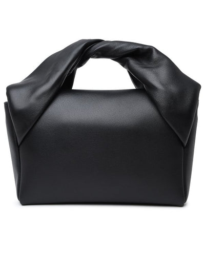 Borsa Twister Grande In Pelle Nera