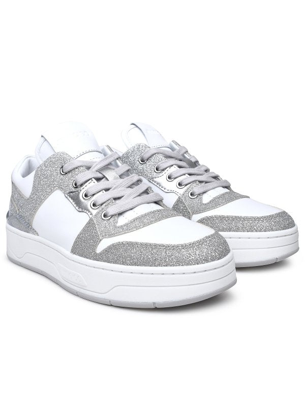 Sneaker Florent In Pelle Bianca