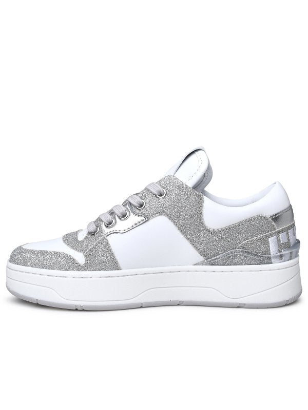 Sneaker Florent In Pelle Bianca