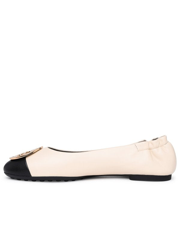 Ballerina Claire In Pelle Bicolore