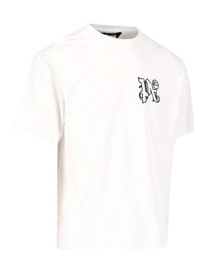 T-shirt E Polo Palm Angels Bianche