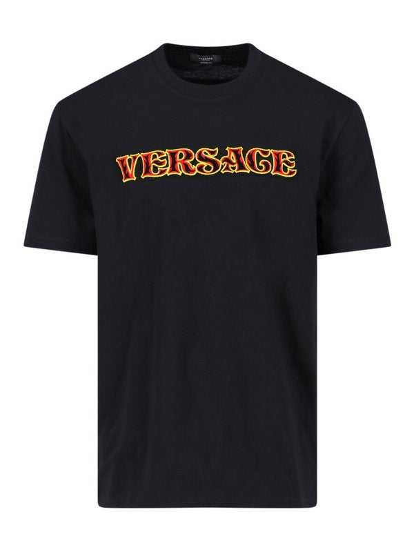 T-shirt E Polo Versace Nere