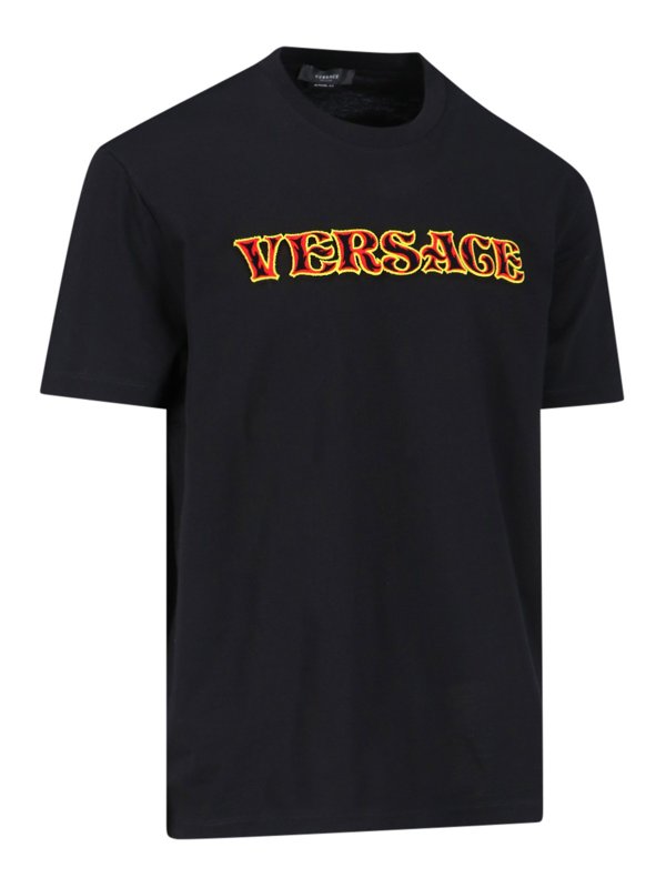 T-shirt E Polo Versace Nere