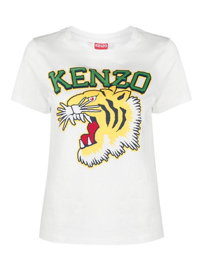 T-shirt In Cotone Tiger Varsity
