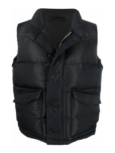 Gilet In Piumino Con Graffiti