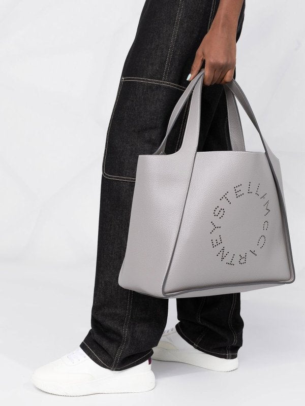 Borsa Tote Con Logo Stella