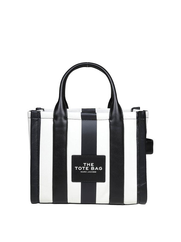 Marc Jacobs Mini Tote In Pelle Monogramma