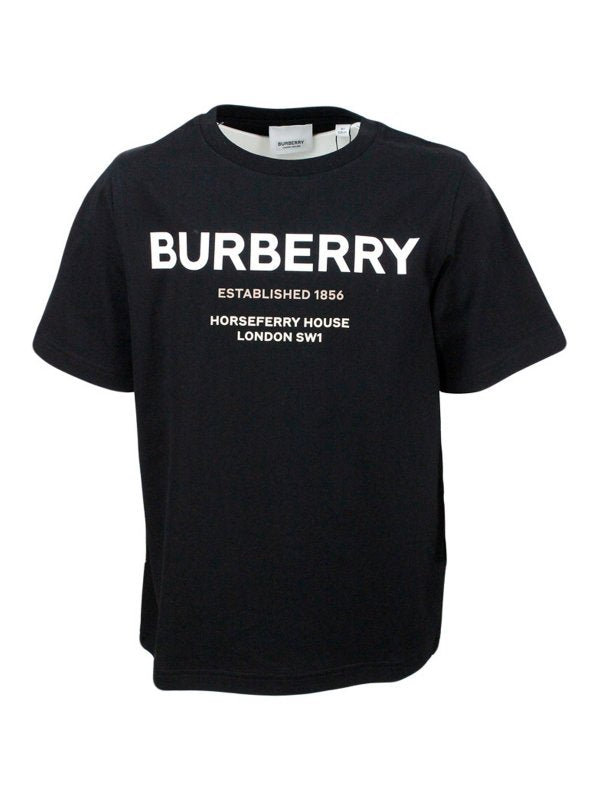 T-shirt E Polo Burberry Nere