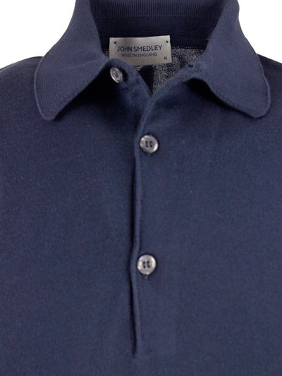 T-shirt E Polo John Smedley Blu