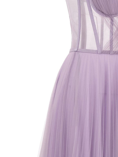 Abito Lungo In Tulle