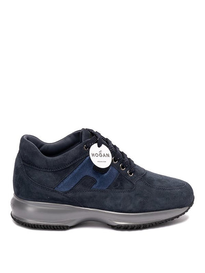 Sneaker In Pelle `interactive H Spezzata`