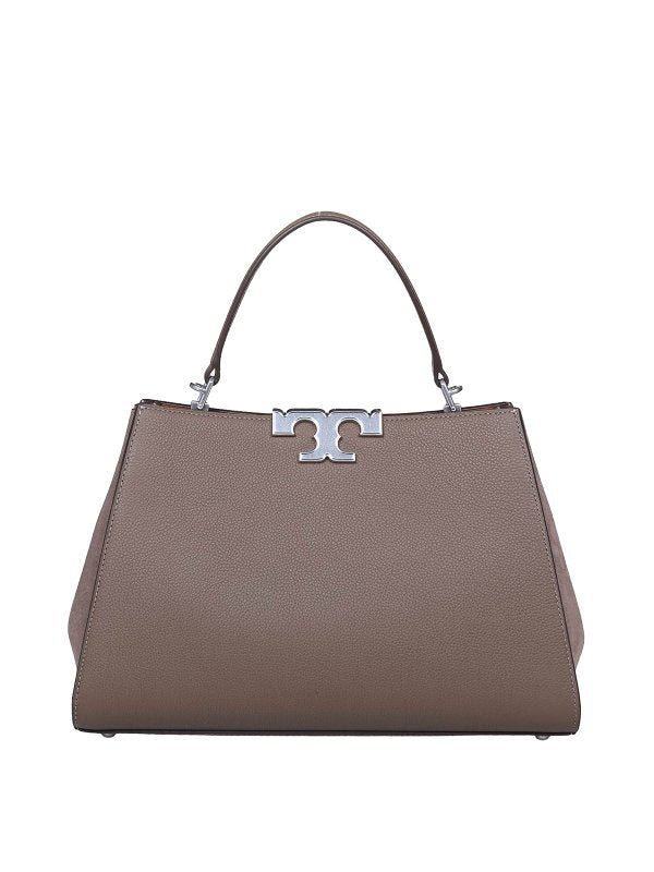 Tory Burch Eleanor Pebbled In Pelle Tortora