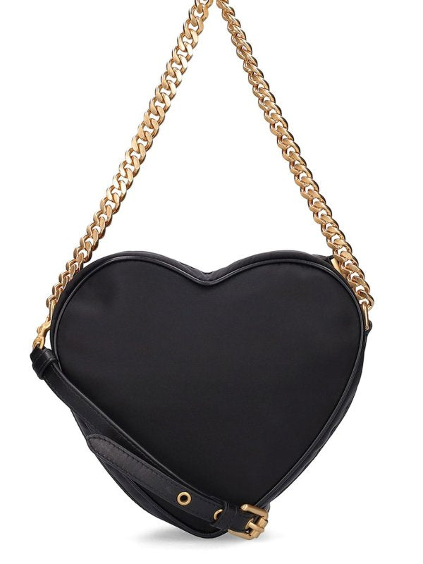 Borsa A Cuore In Nylon