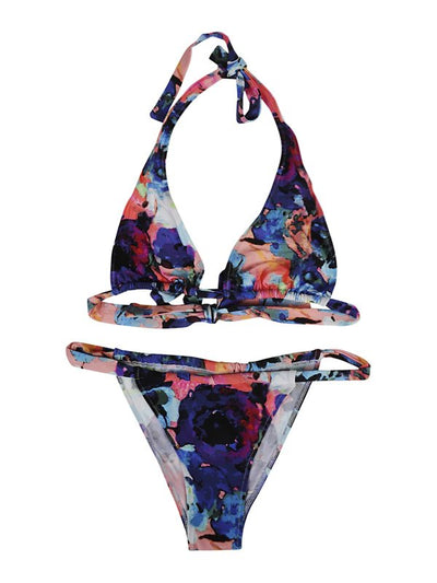 Completo Bikini Con Stampa Miami