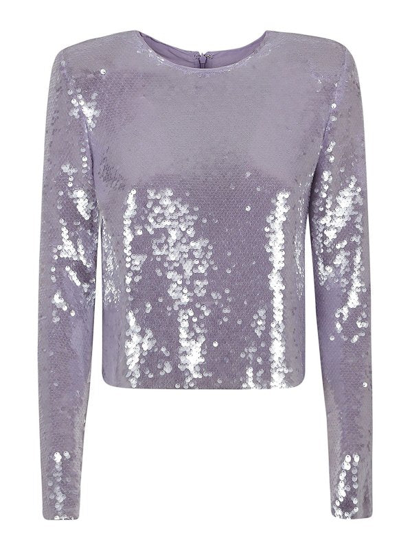 Top In Paillettes Lilla