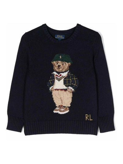 Ls Cn Pullover Maglione Orso