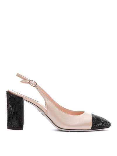 Slingback Con Tacco Medio