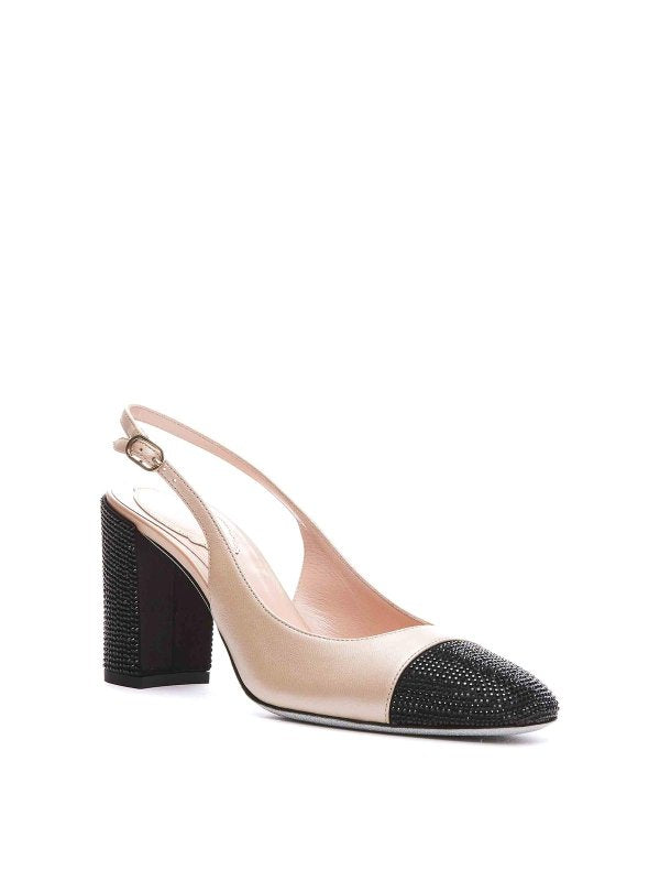 Slingback Con Tacco Medio