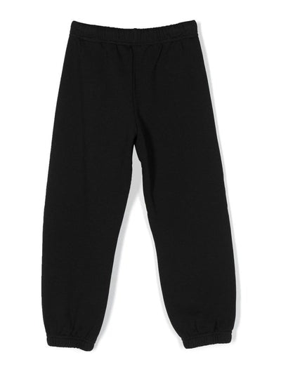 Pantaloni Sportivi Da Ragazzo  In Cotone Nero