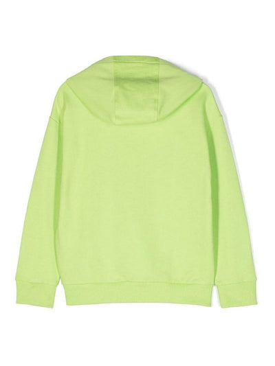 Felpa  Per  In Cotone Verde Fluo