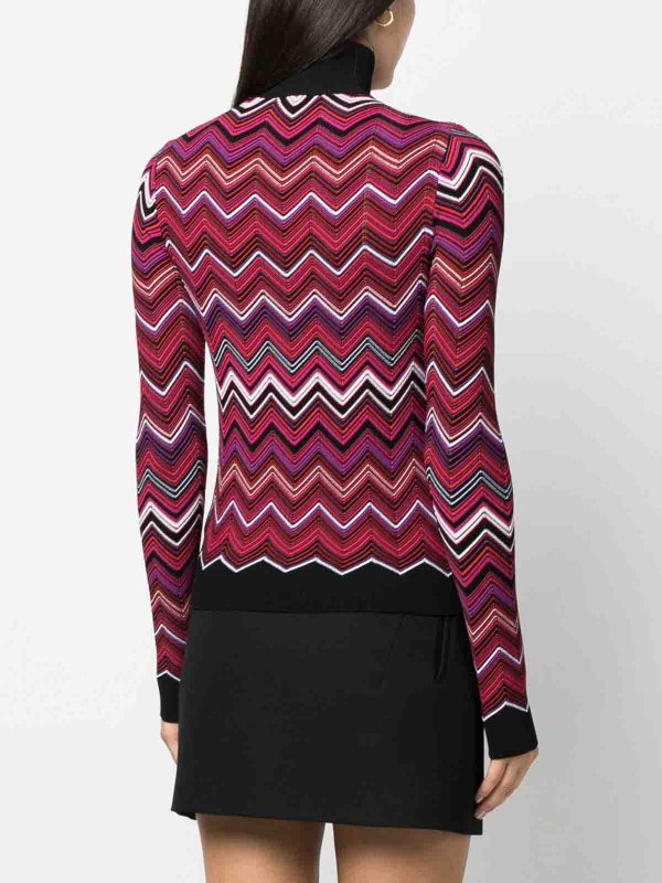 Maglia Con Motivo Zig Zag