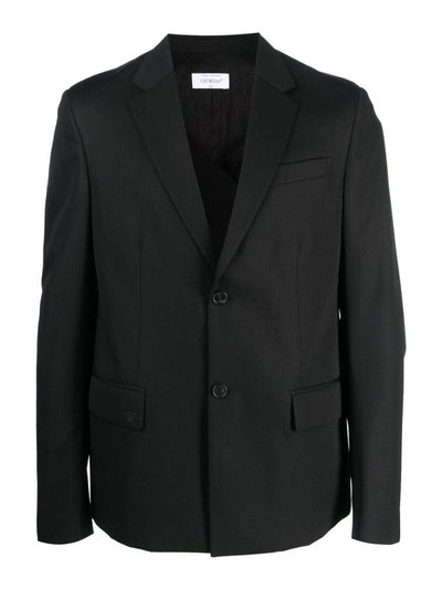 Blazer In Lana Nera