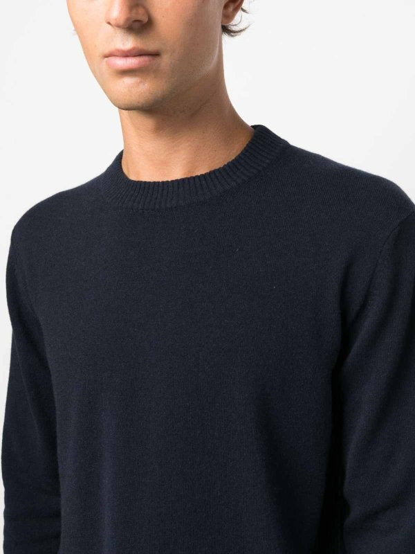 Maglia Girocollo In Cashmere