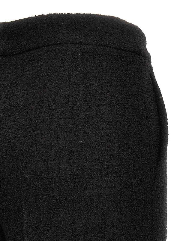 Pantaloni Cropped In Boucl