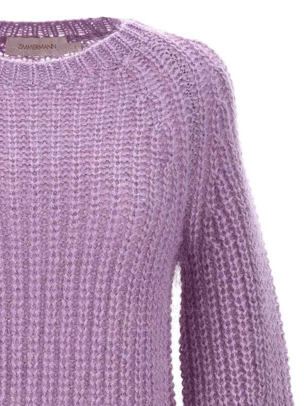 Maglia In Misto Mohair