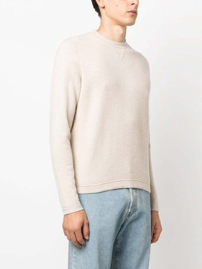 Maglia Girocollo In Cashmere