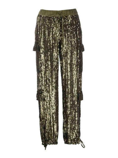 Pantaloni Full Paillettes